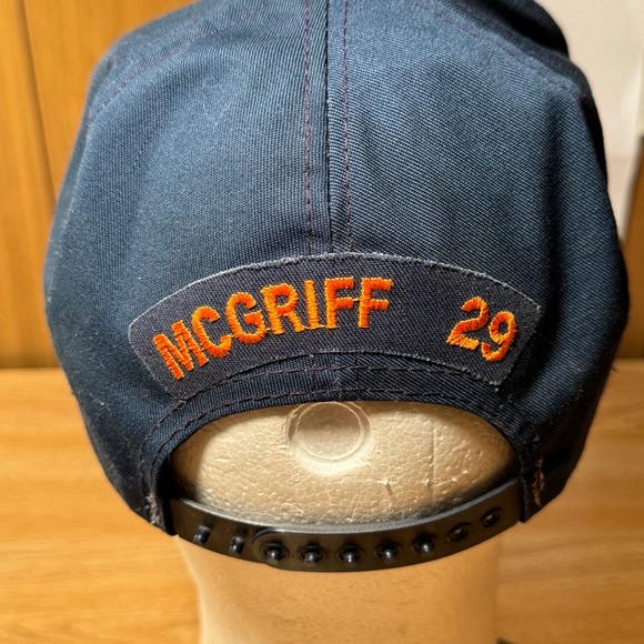 Vintage Fred McGriff #29 Atlanta Braves MLB Baseball Zubaz Snapback Hat AJD USA - Picture 4 of 8